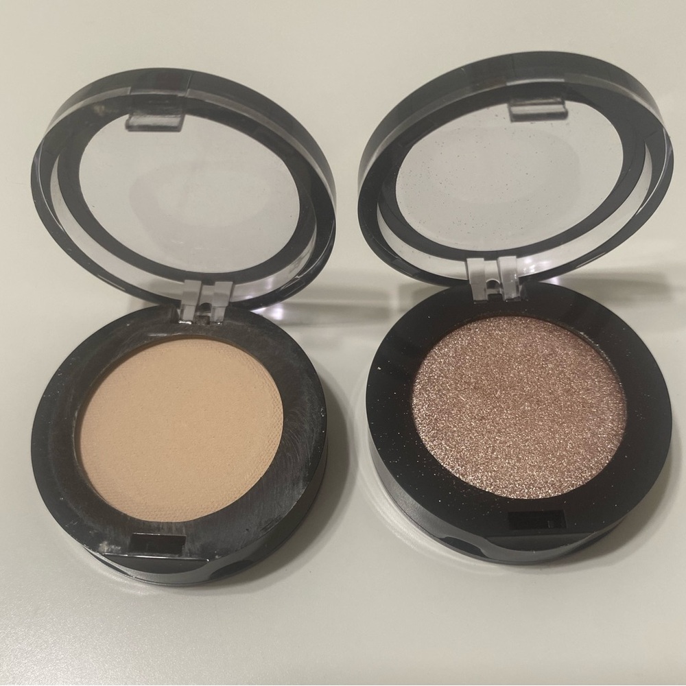 Sephora Dual Eyeshadow Palette - Cream and Shimmering Brown